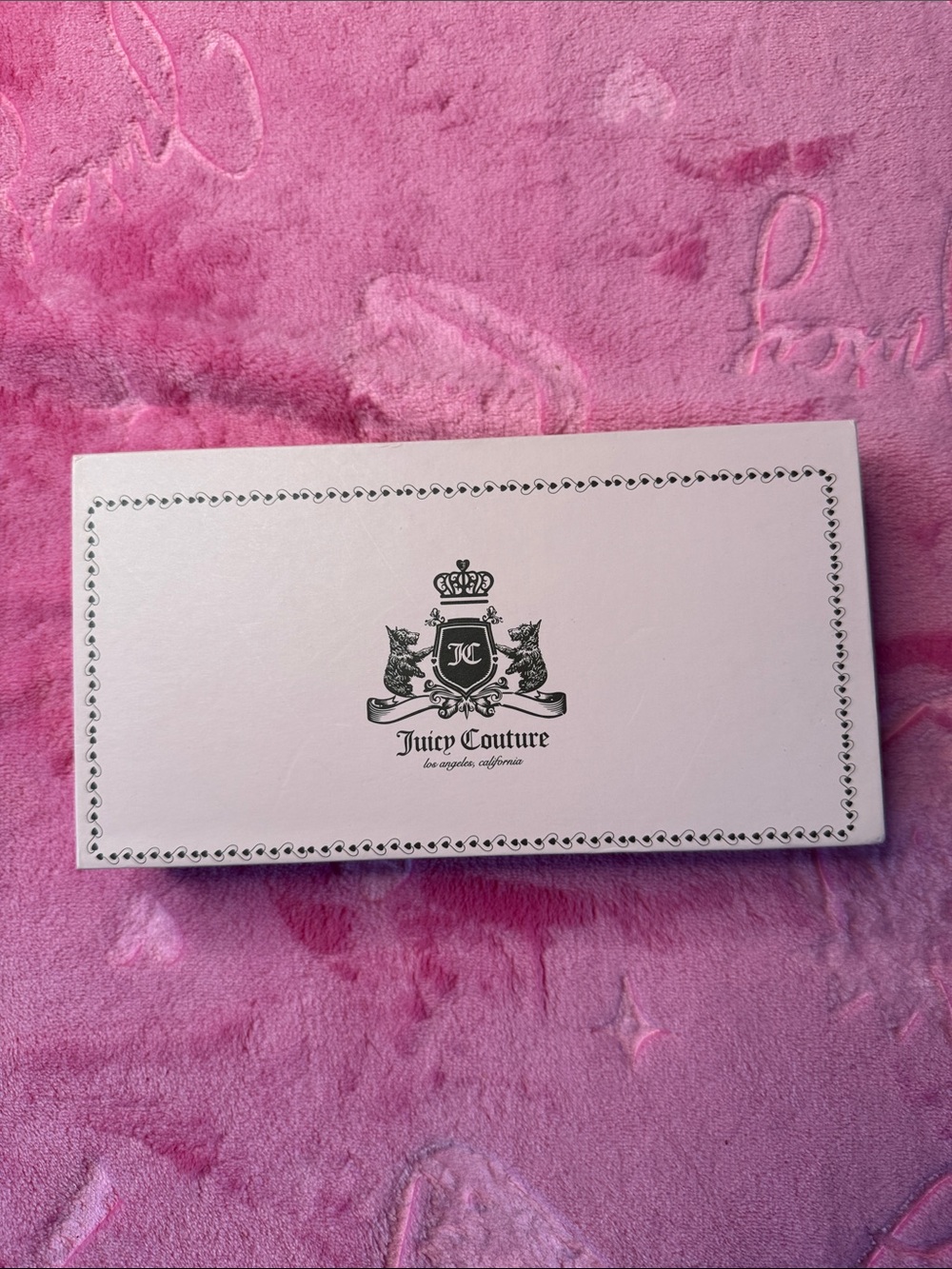 Juicy Couture Heritage Large Wallet Box Set – Dusty Blush Pink – NWT Gift Box - Picture 2 of 2